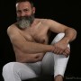 LongJohnMEN project - strong nipple men photography by BearPhotographer.com