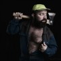 WorkerMEN - low key art  project - strong nipple men photography by photographer