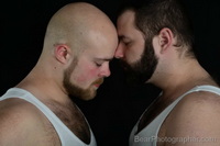 LoverMEN - bearded couple at StrongMEN Studio