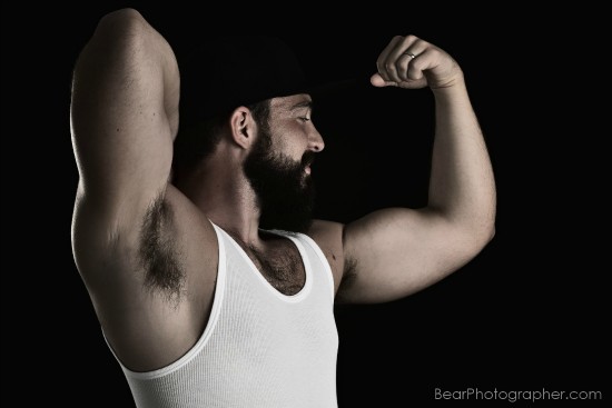 muscle bear photo shoot @ StrongMEN.Studio