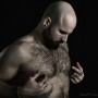 LeatherMEN project - tattooed guy at the @ StrongMEN.Studio stong men photography