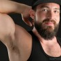 ArtArmPitsMEN - tattooed guy at the @ StrongMEN.Studio - muscle bear sexy masculine men
