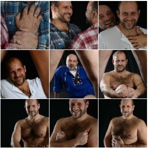 Bear couple - erotic photo shooting