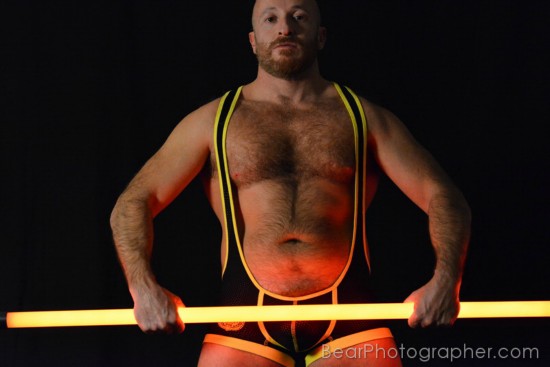 exciting bear wrestling singlets photos
