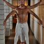 male hairy men underwear photo shooting