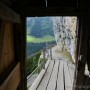 man and nature, hiking in the Alps