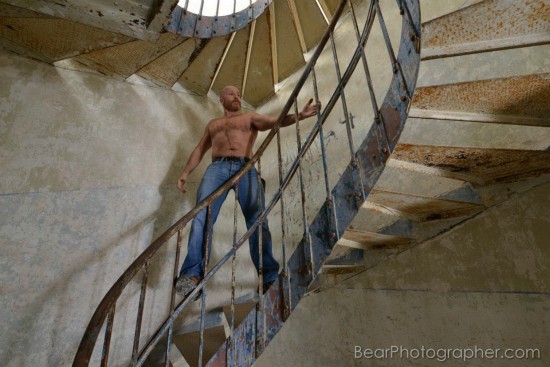 masuclinity in lost industrial places - erotic urban male photography