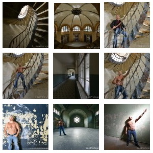 Masuclinity in lost places  -  erotic urban male photography
