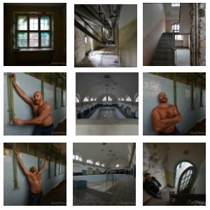 Beefy men in lost places  -  industrial & urban male photography
