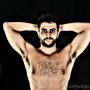 Art - young Spanish muscle bear - male artistic photography