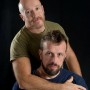 beefy guys - photo shooting - strong male photography -  abandoned places and masculine photography - erotic male photography