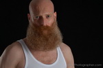 inger and bearded - strong redhead photograpgy