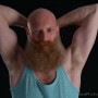 ginger arm pits and red public hair - erotic photos