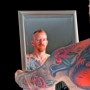 tattoed handsome ginger model