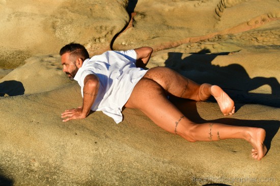 bare ButtOutdoorMEN aesthetic musclebear photo shoot