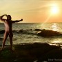 adult content - nude sports outdoor nature shooting coast Corsica