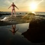 outdoor free nature coast Corse muscle bear photo shoot  - erotic male outdoor photos