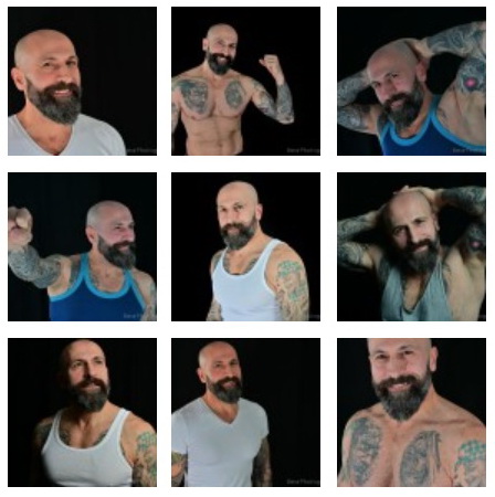 LeCorbusierMEN - tattoed muscle bear photo shoot