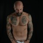 Muscle bear WhiteTowelMEN project  - male photo shooting