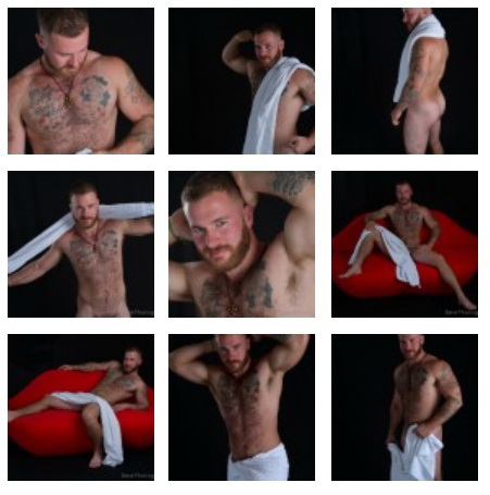 WhiteTowelMEN project - strong male photography