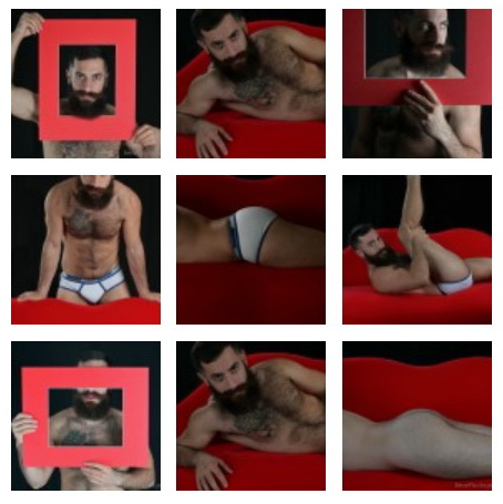 Art and masculine men - DaliKissMEN and FrameMEN portrait project