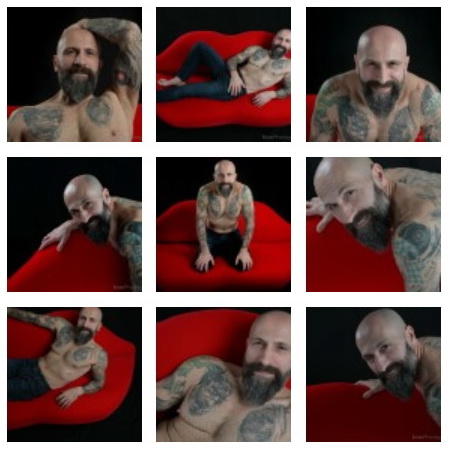 DaliKissMEN design meets TattooedMEN - strong male photograpgy