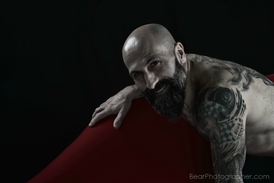LowKeyMEN and LowKeyMEN project - masculine inked bearded muscle guy