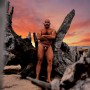 Young musclebear in shower - strong male photography