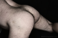 HairyMEN project - low key art - furry muscle bear photo shoot