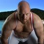 WrestlingMEN beach project - strong outdoor photoshoots @ StrongMEN.Studio