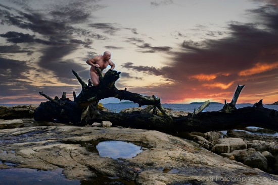 NatureMEN beach project - strong outdoor photoshoots @ StrongMEN.Studio