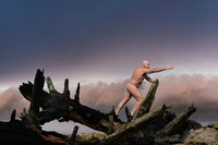 HeroMEN project - nude nature hero man photo shoot