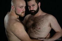 LoverMEN - bearded couple at StrongMEN Studio