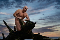 HeroMEN project - strong outdoor photo shoot with incredible skies 2