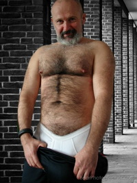 OutdoorMEN tunnels - hairy men outdoor photo shoot