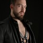 LeatherMEN project - tattooed guy at the @ MalePHoto.Studio