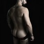 LeatherMEN project - tattooed guy at the @ MalePHoto.Studio