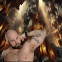 NatureMEN - caverna dream - real men in an AI generated cave world