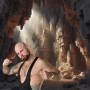 NatureMEN - caverna dream - real men in an AI generated cave world