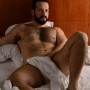 male hairy men outdoor photo shooting