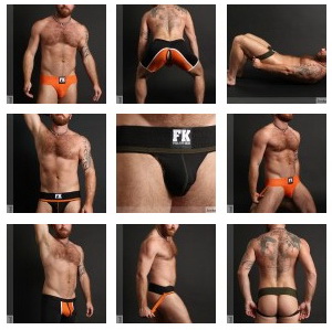 Full Kit gear new style - naked Jock straps photo shoot - strong nude male photography