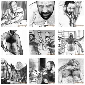 male art - hairy dudes drawings photography