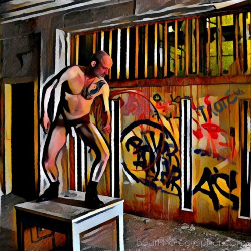 Lost place musclebear art - erotic and aesthetic male pictures shot in abandoned places