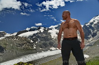 mountains hiking masculinity - musclebear photography