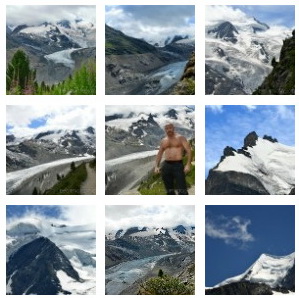 glaciers and masculinity male mountain hiking photography