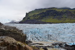 Iceland ice, glaciers, wild nature rough nature huge glaciers, endless ice fields of Iceland
