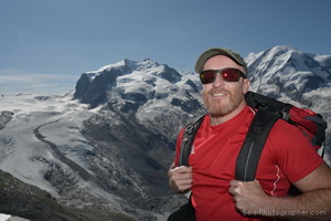 Zermatt, Matterhorn, Gornergrat, Aletsch glacer muscle bear photo shoot