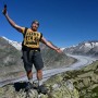 Stocky ginger guy - Aletsch glacier mountains hiking - male oudoor photography