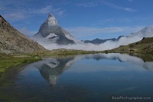 Sesin de fotos de Zermatt, Matterhorn, Gornergrat, Aletsch glacer muscle bear