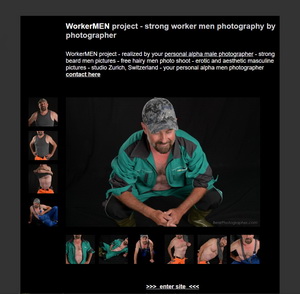 WorkerMEN project - strong worker men photography by photographer